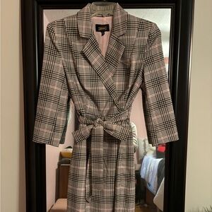 Alexia Admor Plaid Suit Dress